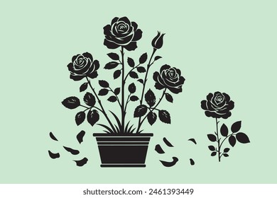 Delicate flower vector artwork beautiful celebration