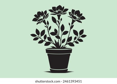 Delicate flower vector artwork beautiful celebration