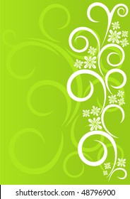 Delicate flower vector background. Perfect illustration for Your greetings and wish