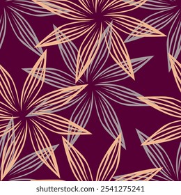 Delicate flowery pattern in small flowers. Floral seamless background for textile, wallpapers, print, wrap and papers