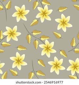 Delicate flowery pattern in small flowers. Floral seamless background for textile, wallpapers, print, wrap and papers