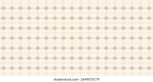 Delicado padrão geométrico com tons suaves de lilás e creme, perfeito para fundos, têxteis ou desenhos digitais. Apresenta simetria e sutil elegância abstrata.