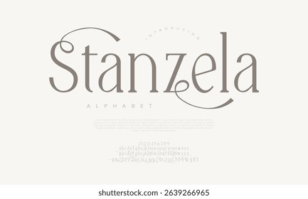 Delicate and graceful serif font with gentle curves and fine details, ideal for elegant branding and stationery