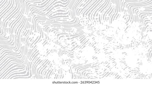 Delicate Gray and White Marbleized Background with Curved Lines and Grunge Texture for Modern Designs, Suitable for Digital and Print Projects, Creates a Subtle Textured Effect