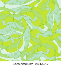 Delicate green seamless