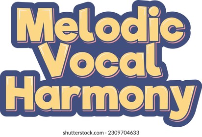 A delicate and harmonious lettering design inspired by the beautiful vocal performances in K-pop music.