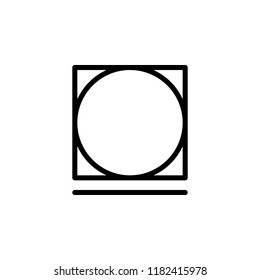 delicate icon. Element of laundry icon for mobile concept and web apps. Thin line delicate icon can be used for web and mobile