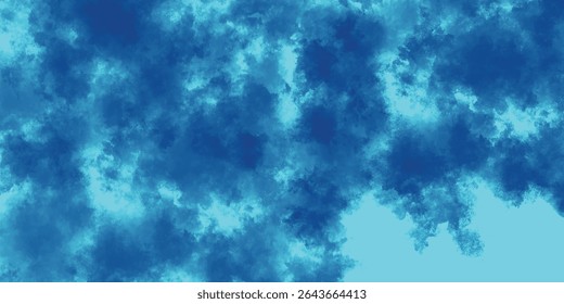 Delicate Layers of Abstract Teal Smoke Floating Through a Sky of Stillness

