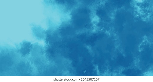 Delicate Layers of Abstract Teal Smoke Floating Through a Sky of Stillness


