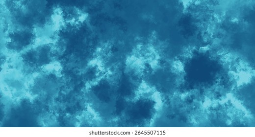 Delicate Layers of Abstract Teal Smoke Floating Through a Sky of Stillness

