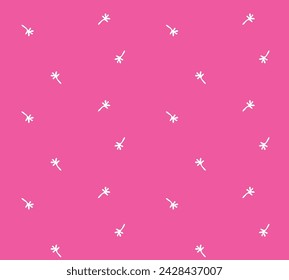 Delicate liberty floral small seamless pattern