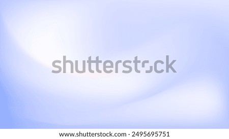 Delicate light blue sky bg. Tender air spring flow background. Aroma of rain. Gift wrapping or cards for women day, Valentines Day, birthday or wedding. Vector illustration.
