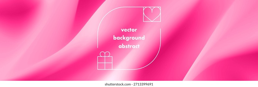 Delicate light pink background for Valentines Day, birthday, wedding decoration, gift wrapping, greeting card