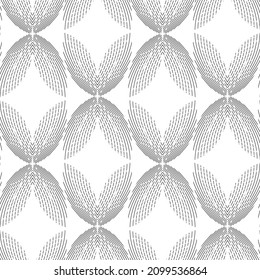 Delicate mesh pattern, leaves, dotted, universal, seamless wind background.