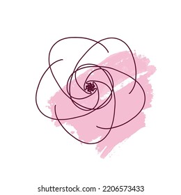 Delicate mint-peach. Colorful abstract gradient consisting of rectangles. Spectral dynamic background of square shape. Geometric collection. Vector.