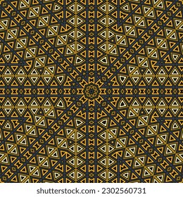 Delicate mosaic seamless pattern graphic composition. Modern batik print. Colorful mosaic ornament. Japan folk composition. Decor elements.