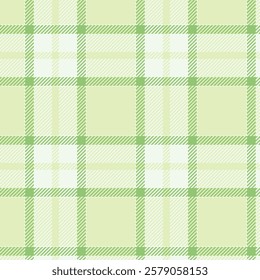 Delicate Muted Green Tartan for Fabric Design