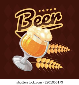 Delicate Oktoberfest elements - Premium vector