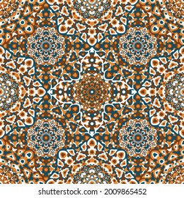 Delicado diseño gráfico de diseño vectorial de diseño de estilo vectorial floral geométrico de apertura para la impresión textil, batik étnico, tela de tela. Ornamento abstracto geométrico floral.