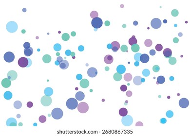 Delicados círculos pastel flotando sobre fondo blanco Diseño Abstractas minimalista suave para la creatividad moderna y proyectos estéticos suaves