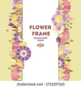 Delicate pastel flowers pink, yellow, purple. Templates can be used as floral frames for invitations, cards, stickers, discount cards, sales, for printing on paper and fabric.
floral, vector, flower, 