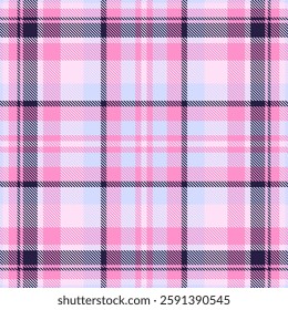 Delicate pastel pink and blue plaid pattern. Perfect for textile design, fashion, scrapbooking, website backgrounds, or any project needing a soft, feminine touch.