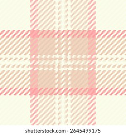 Delicate pastel pink and cream plaid pattern.  Perfect for textile design,  wrapping paper, or website backgrounds.  This soft, subtle texture evokes feelings of warmth and tranquility.