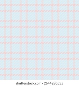 Delicate pastel pink and light blue plaid pattern.  Perfect for backgrounds, textiles, scrapbooking, or feminine branding.  Subtle texture and soft colors evoke feelings of calm and serenity.