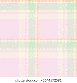 Delicate pastel plaid pattern in soft pink, mint green, and cream.  Perfect for backgrounds, textiles, or stationery designs. This gentle, repeating texture evokes feelings of calmness and spring.