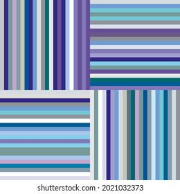 Delicate pastel stripes, simple seamless pattern, flat vector illustration pink, yellow and green