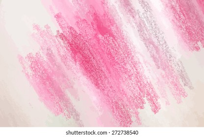 Delicate pink chalk diagonal background. Vector version