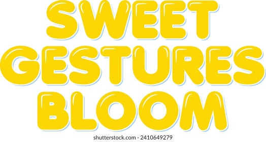 Delicate and romantic lettering vector design.