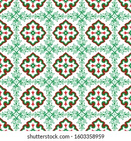 delicate seamless floral pattern for design. perfect for textile, clothing, print. quilt, card, etc. 