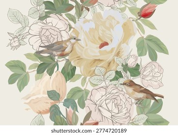 Delicado  floral sin