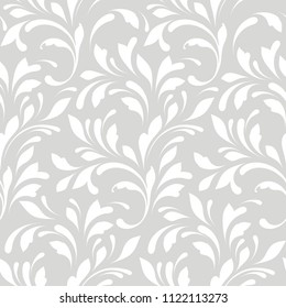 Delicate seamless flowers. Floral pattern for fashion prints. Lacy design for background textile, wallpapers, wrapping, paper.