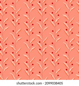 Delicado patrón sin fisuras con patrón floral. Diseño para la decoración textil y de papel pintado.