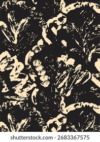 Delicado padrão sem emenda no fundo mocha. Papel de parede elemento de decoração de flor neutra. Vetor. Ornamento, tradicional, étnico, árabe, turco, índio, motivos. Modelo para tecido e papel de parede.