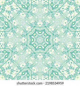 Delicate seamless pattern of simple geometry shapes composition. Ethnic tribal motif. Wallpaper print. Small elements geometry. Vector embroidery ornament.