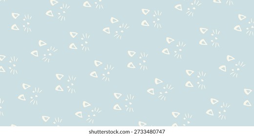 Um fundo abstrato delicado e sereno com uma tonalidade azul clara, adornado com formas geométricas sutis e repetitivas em tons pastel macio, criando uma estética tranquila e moderna.