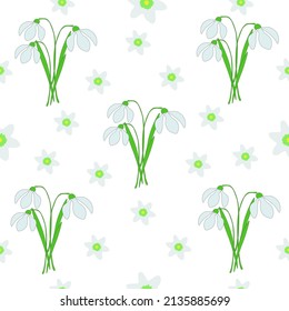 Delicadas nevadas sobre un fondo blanco. Flores azules primaverales. Imprimir. Ideal para carteles, postales, scrapbooking, tag, invitación, juego de emoticones. eps de diseño vectorial 10