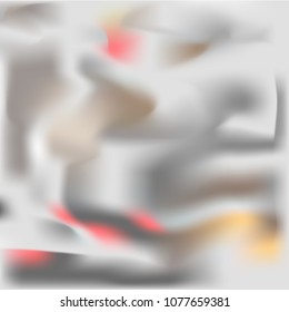 Delicate soft silk blurred by rain. Vector fantasy graphics