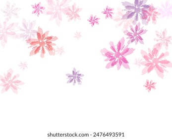 Delicate spring vector. Wedding celebration decor.