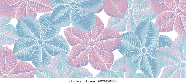 Delicate summer abstract background with voluminous flowers. Floral wallpaper, cover, postcard