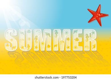 delicate summer word