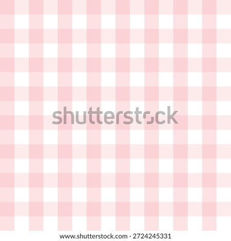 Delicate tartan for Valentine's Day with pink cells. Texture for fabric and packaging. Decorative print for design.