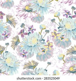 delicate texture, green, fresh, flowers, chrysanthemum