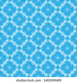 
Delicate textured geometric dandelion pattern background.Perfect for scrap booking, textile and home decor projects.Surface pattern design.