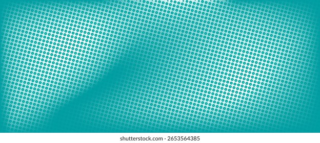 Fondo punteado verde claro turquesa delicado. Fondo moderno de Vector para carteles, folletos, sitios, Web, tarjetas, diseño de interiores
