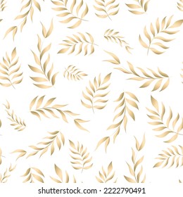 delicate wallpaper with a floral elegant pattern of plant branches
