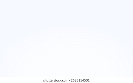 Delicate White Gradient with Subtle Dots, Perfect for Soft Backgrounds and Minimalist Designs, Emphasizing Cleanliness and Simplicity in Graphic Elements